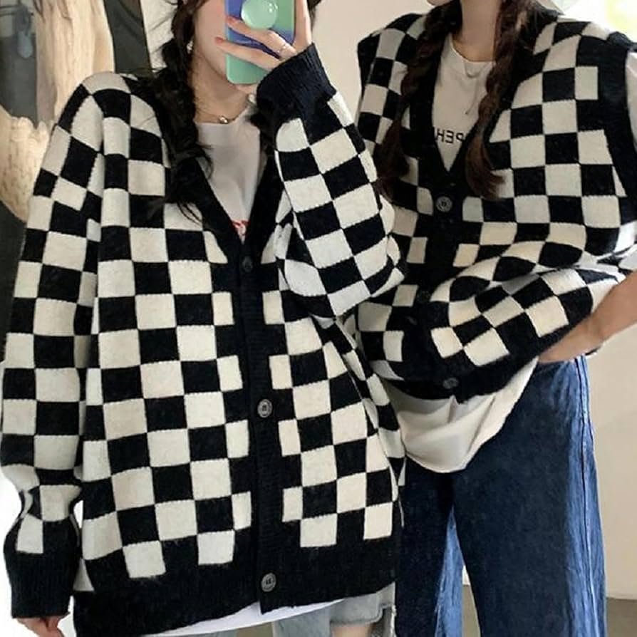 トップス CHECKER BOARD COLLAR ZIP UP CARDIGAN Checkerboard Zip Up Sweater | Supreme 20fw